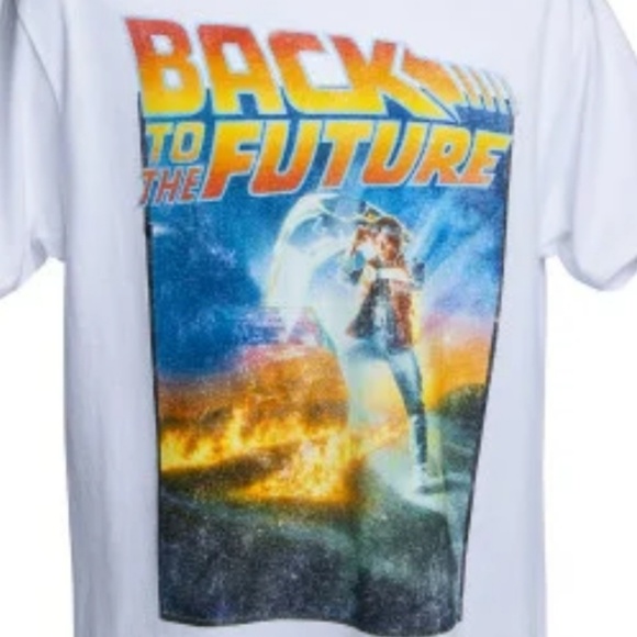 Back To The Future Vantage-Look Graphic Tee - Picture 3 of 5